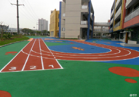 岱山幼兒園塑膠跑道