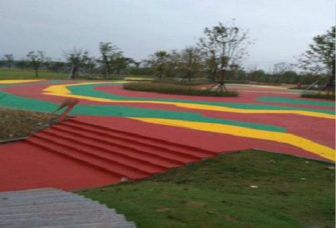 嵊泗幼兒園塑膠跑道